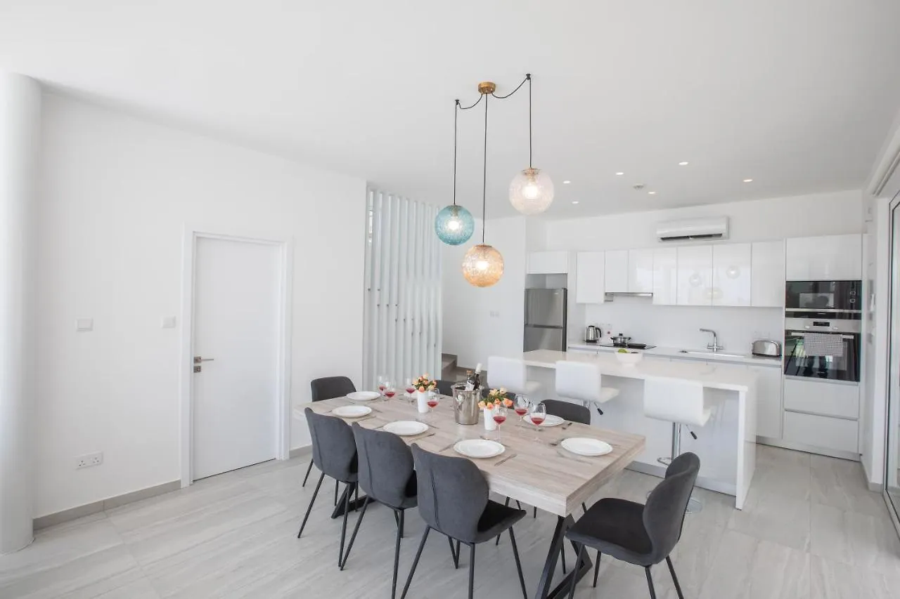 Walk To Protaras Center & Beach- Your Dream Escape, Blue Island Villa