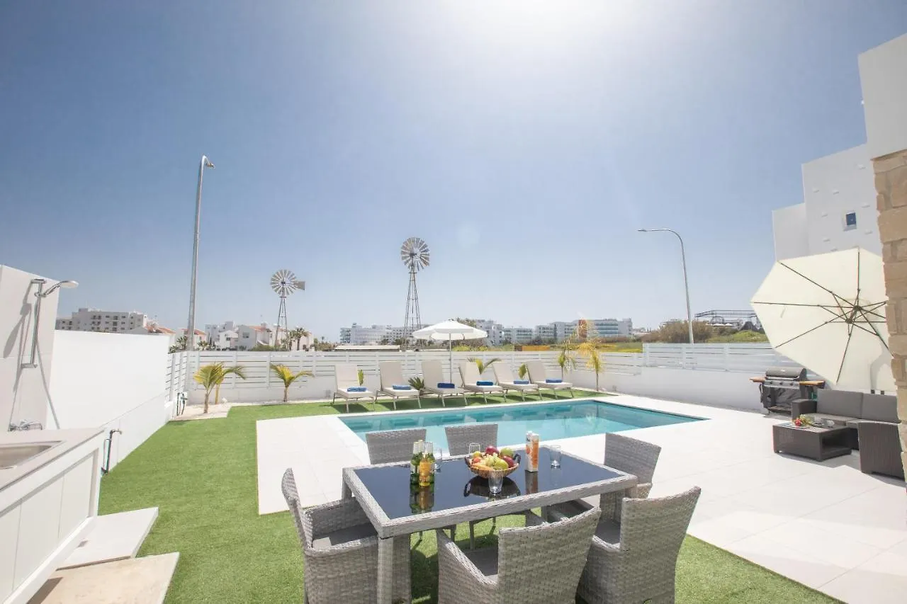 Walk To Protaras Center & Beach- Your Dream Escape, Blue Island Villa Cyprus