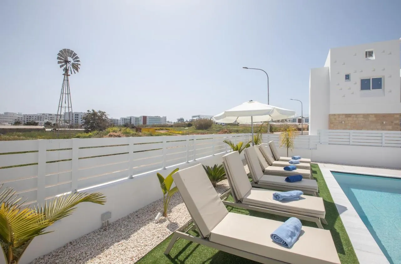 Walk To Protaras Center & Beach- Your Dream Escape, Blue Island Villa